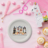 Happy Halloween Hunde Pappteller (Party)