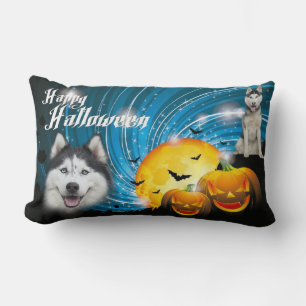 Happy Halloween Husky Lendenkissen