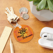 Happy Halloween Illustration Schlüsselanhänger