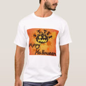 Happy Halloween Illustration T-Shirt (Vorderseite)