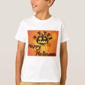 Happy Halloween Illustration T-Shirt (Vorderseite)