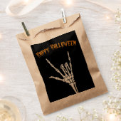 Happy Halloween ILY Skeleton Candy Bags Geschenktütchen (Ausgeschnitten)