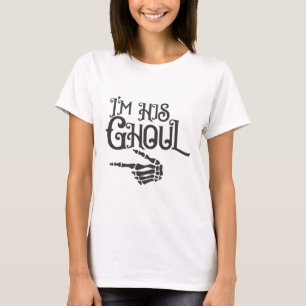 Happy Halloween Im seinem Ghoul Skull Hand T-Shirt