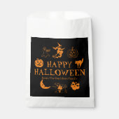 Happy Halloween individuelle Name Geschenk Leckere Geschenktütchen (Vorderseite)