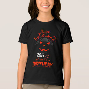Happy Halloween Ja, es ist mein 20. Geburtstag Tri-Blend Shirt