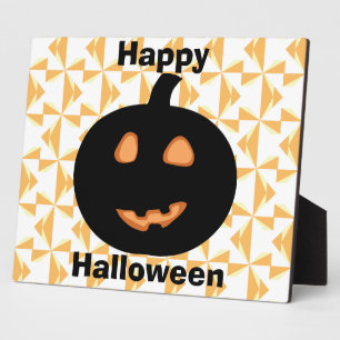 Happy Halloween Jack O Lanern Fotoplatte