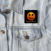 Happy Halloween Jack 'o Lantern Button (Beispiel)