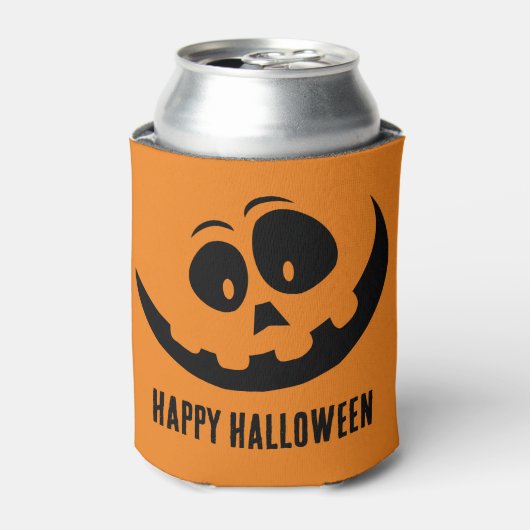 Happy Halloween Jack O Lantern Dosenkühler (Kanne Vorderseite)