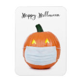 Happy Halloween Jack 'o Lantern in Gesichtsmaske Magnet (Vertikal)
