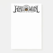 Happy Halloween Jack-O-Lantern Post-it Notes Klebezettel (Vorderseite)