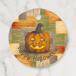 Happy Halloween Jack O' Lantern Pumpkin Gefallen T Geschenkanhänger