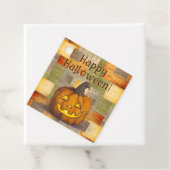 Happy Halloween Jack O' Lantern Pumpkin Geschenkanhänger (Beispiel)