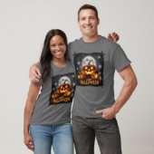 Happy Halloween Jack und Lantern T-Shirt (Unisex)