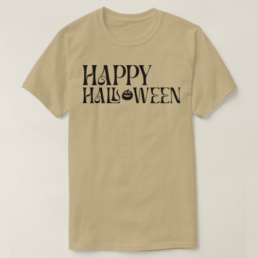 Happy Halloween JackOLantern Pumpkin Fall T-Shirt (Design vorne)