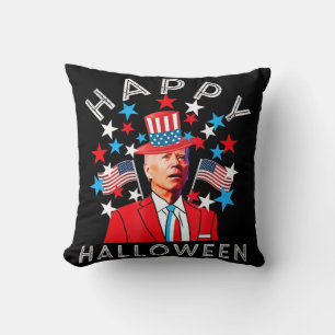 Happy Halloween Joe Biden 4. Juli Memorial Ind Kissen