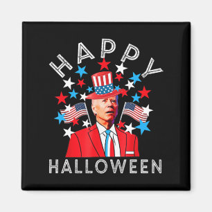 Happy Halloween Joe Biden Juli Memorial Inde Magnet