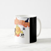 Happy Halloween Kaffeetasse (VorderseiteRechts)