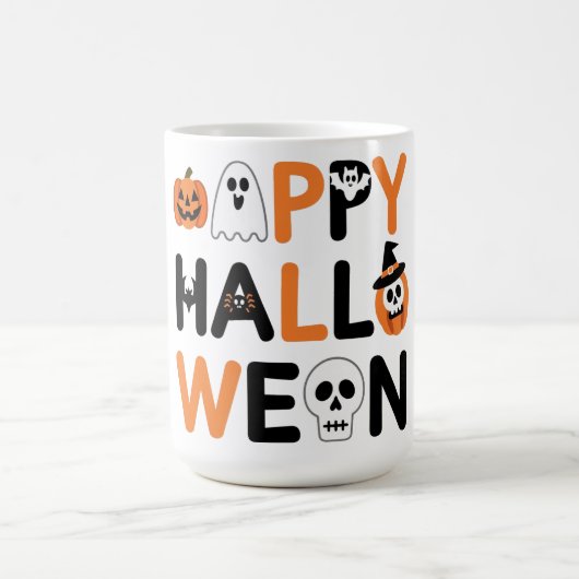 Happy halloween kaffeetasse (Mittel)