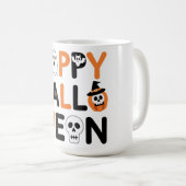 Happy halloween kaffeetasse (VorderseiteRechts)