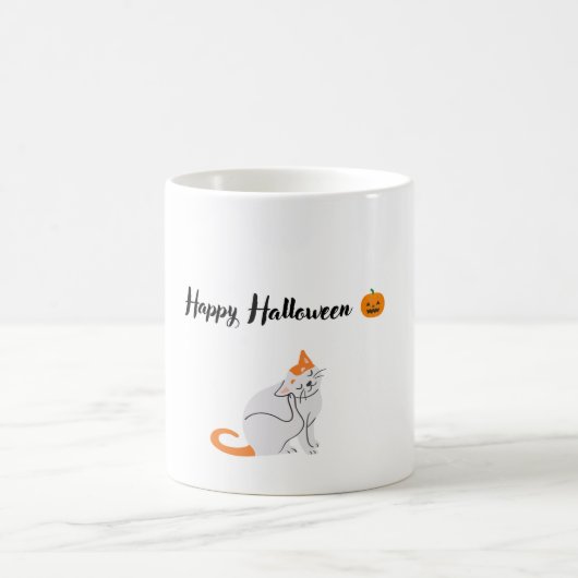 Happy Halloween Kaffeetasse (Mittel)