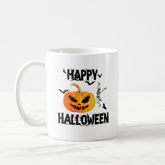 Happy Halloween Kaffeetasse (Links)