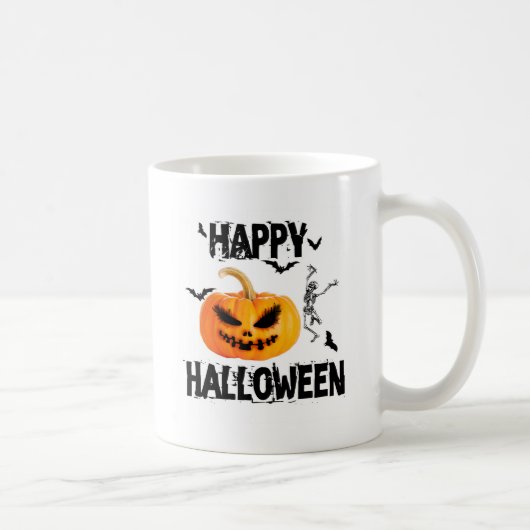 Happy Halloween Kaffeetasse (Rechts)