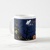 Happy Halloween Kaffeetasse (Vorderseite Links)