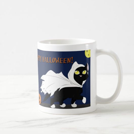 Happy Halloween Kaffeetasse (Rechts)