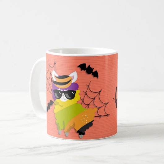 Happy halloween kaffeetasse (Vorderseite Links)