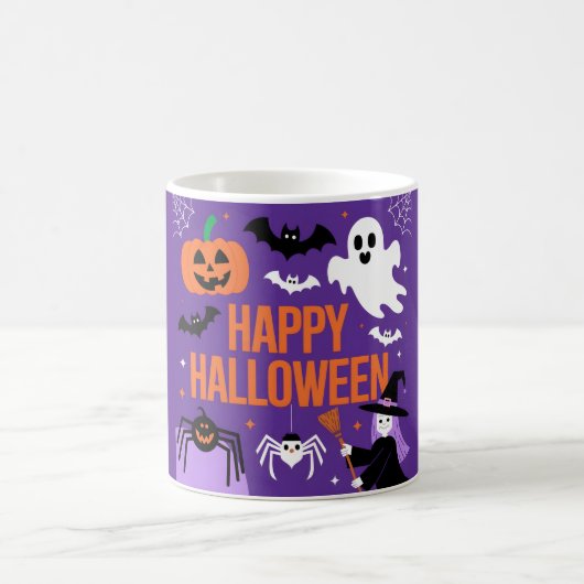 Happy Halloween Kaffeetasse (Mittel)
