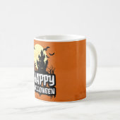 Happy Halloween Kaffeetasse (VorderseiteRechts)