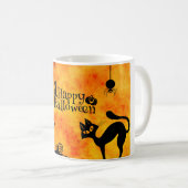 Happy Halloween Kaffeetasse (VorderseiteRechts)