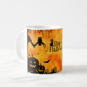 Happy Halloween Kaffeetasse (Vorderseite Links)