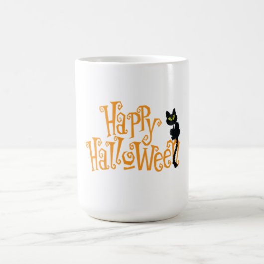 Happy Halloween Kaffeetasse (Mittel)