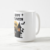 Happy Halloween Kaffeetasse (VorderseiteRechts)