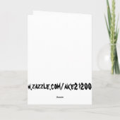 Happy Halloween Karte (Rückseite)