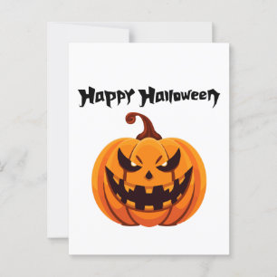 Happy Halloween Karte