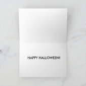 Happy Halloween Karte (Innenseite)