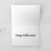 Happy Halloween Karte (Innenseite)