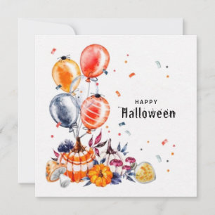 Happy Halloween-Karte