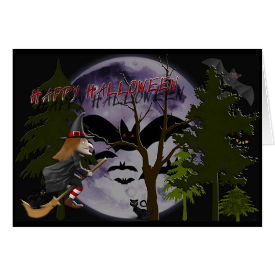 Happy Halloween Karte