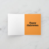 Happy Halloween Karte (Innenseite)