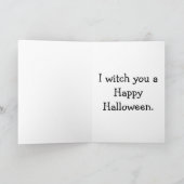 Happy Halloween Karte (Innenseite)