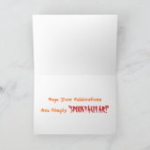 Happy Halloween Karte (Innenseite)