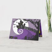 Happy Halloween Karte (Vorderseite)