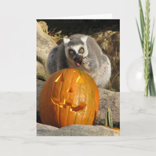 Happy Halloween Karte (Vorderseite)