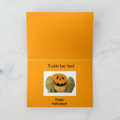 Happy Halloween Karte (Innenseite)