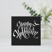 Happy Halloween Karte (Stehend Vorderseite)