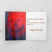 Happy Halloween Karte (Innenseite)