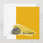Happy Halloween-Karte (Vorne/Hinten)